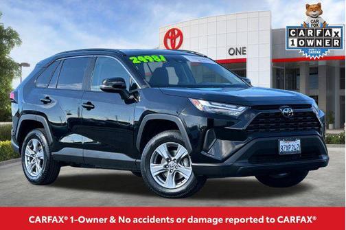 Midnight Black Metallic 2022 Toyota RAV4 XLE
