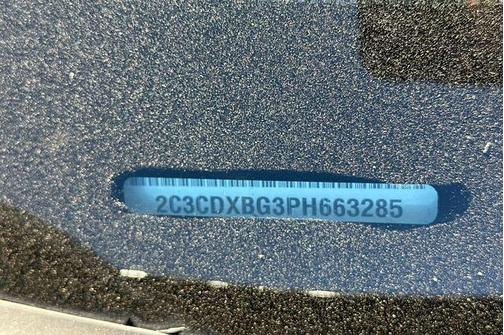 Pitch Black Clearcoat 2023 Dodge Charger SXT