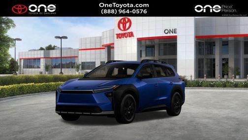 Trueno Blue 2026 Toyota bZ Woodland
