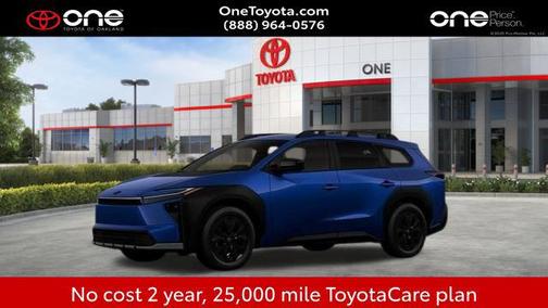 Trueno Blue 2026 Toyota bZ Woodland Base