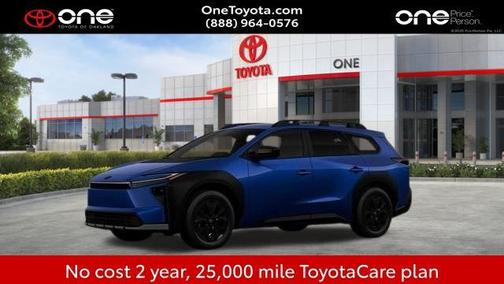Trueno Blue 2026 Toyota bZ Woodland Base