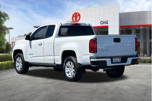 Summit White 2021 Chevrolet Colorado LT