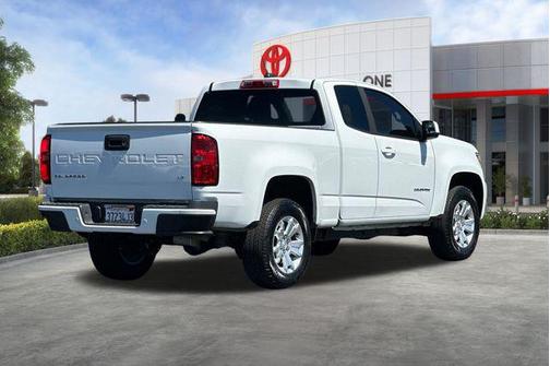 Summit White 2021 Chevrolet Colorado LT