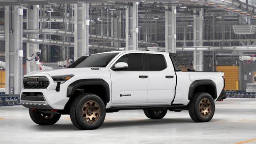 White 2026 Toyota Tacoma Hybrid Trailhunter