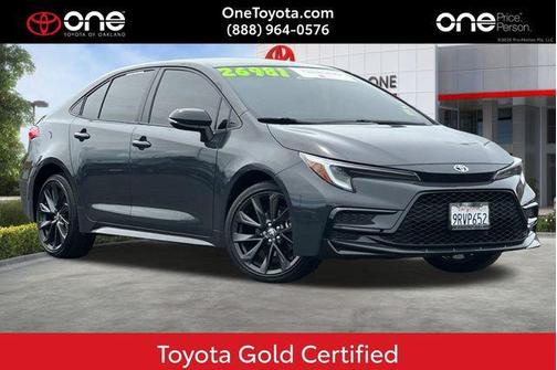 Underground 2025 Toyota Corolla Hybrid SE