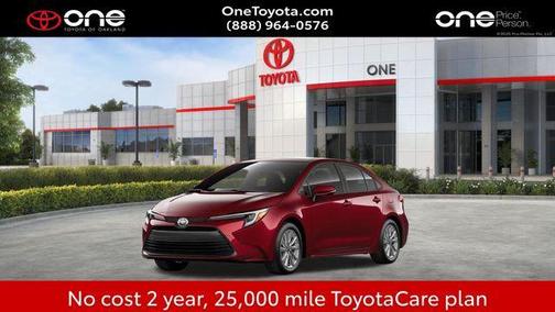 Ruby Flare Pearl 2026 Toyota Corolla Hybrid XLE