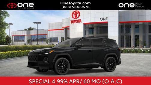 Midnight Black Metallic 2026 Toyota RAV4 Plug-In Hybrid SE