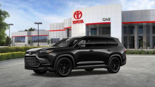 Midnight Black Metallic 2026 Toyota Highlander Hybrid Base