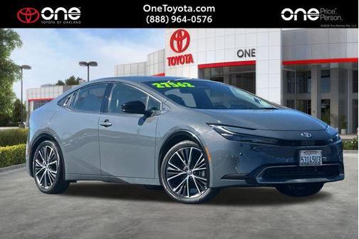 Gray 2023 Toyota Prius XLE