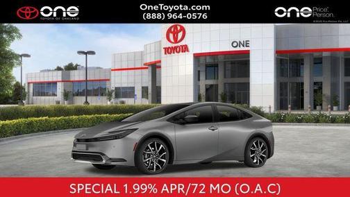 Gray 2026 Toyota Prius Plug-In Hybrid XSE