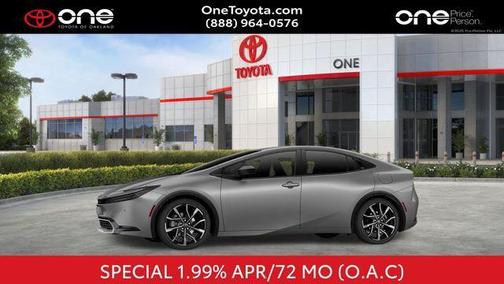 Gray 2026 Toyota Prius Plug-In Hybrid XSE