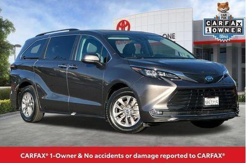 Predawn Gray Mica 2024 Toyota Sienna XLE
