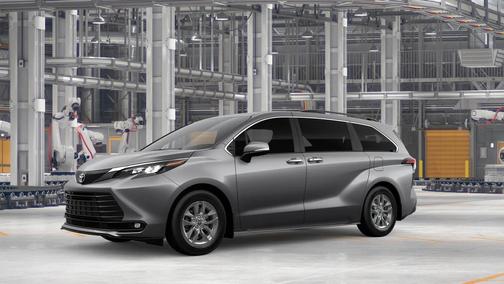 Gray 2026 Toyota Sienna XLE