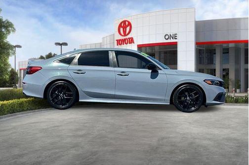 Gray 2022 Honda Civic Sport