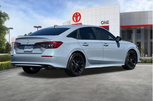Gray 2022 Honda Civic Sport