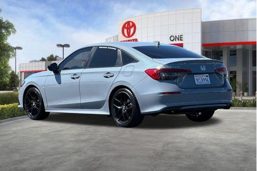 Gray 2022 Honda Civic Sport