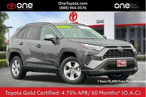 Magnetic Gray Metallic 2025 Toyota RAV4 XLE
