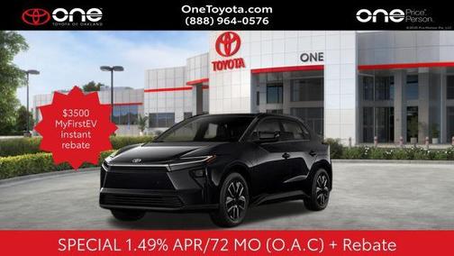 Midnight Black Metallic 2026 Toyota bZ XLE Plus