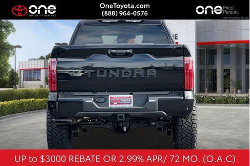 Midnight Black Metallic 2026 Toyota Tundra Platinum