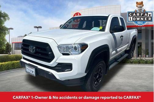 White 2022 Toyota Tacoma SR