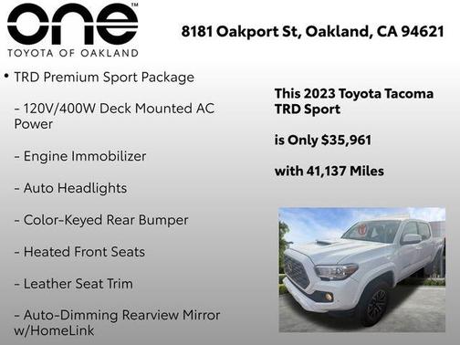 2023 Toyota Tacoma TRD Sport