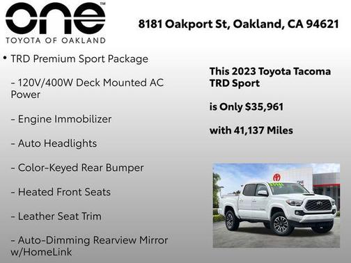 2023 Toyota Tacoma TRD Sport