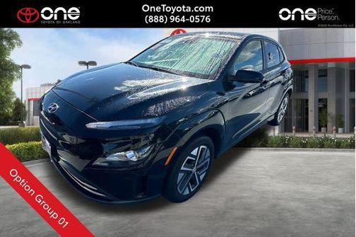 Abyss Black Pearl 2023 Hyundai KONA EV SE