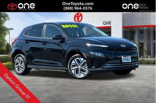 Abyss Black Pearl 2023 Hyundai KONA EV SE