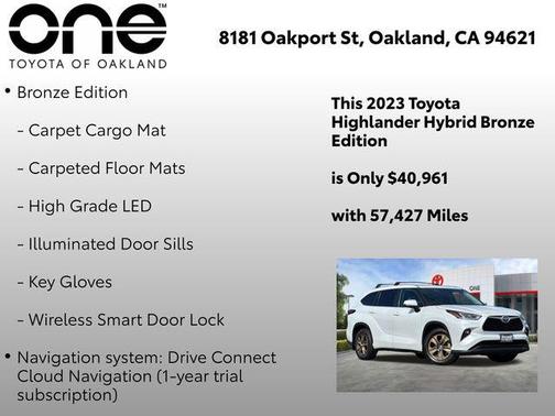 2023 Toyota Highlander Hybrid XLE