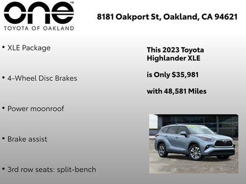 2023 Toyota Highlander XLE