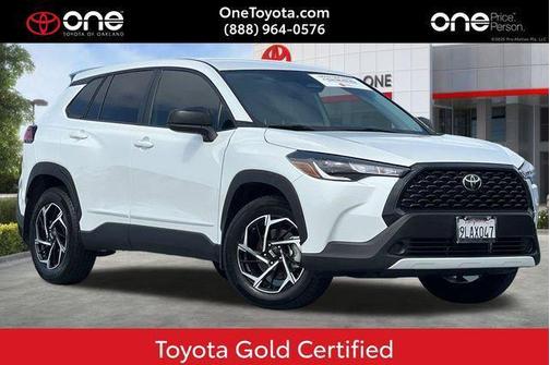 Wind Chill Pearl 2024 Toyota Corolla Cross L