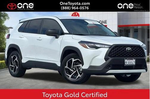 Wind Chill Pearl 2024 Toyota Corolla Cross L