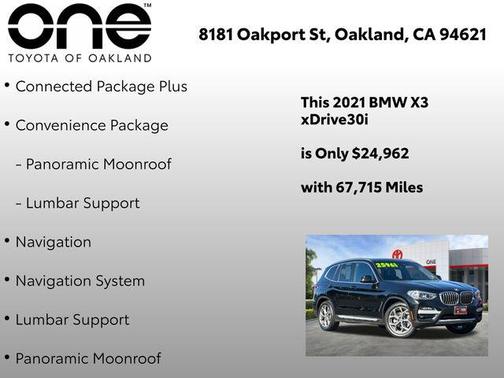 2021 BMW X3 xDrive30i