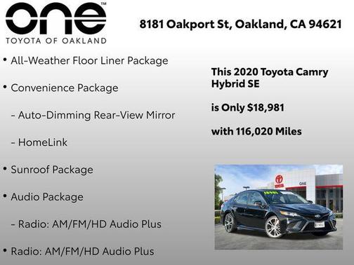 2020 Toyota Camry SE