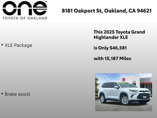 2025 Toyota Grand Highlander XLE