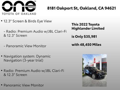 2022 Toyota Highlander Limited