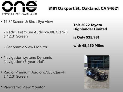 2022 Toyota Highlander Limited