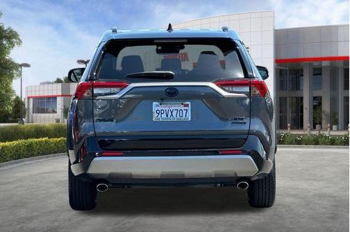 Magnetic Gray Metallic/Midnight Black Metallic 2023 Toyota RAV4 Hybrid SE