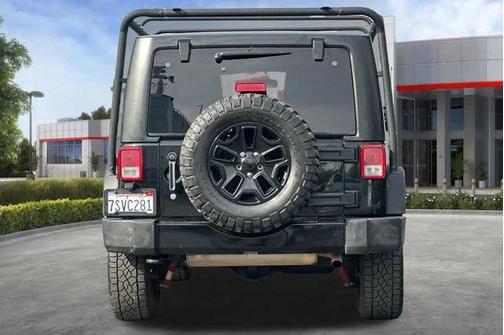 Black Clearcoat 2016 Jeep Wrangler Willys Wheeler