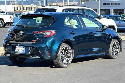 Galactic Aqua Mica 2019 Toyota Corolla XSE