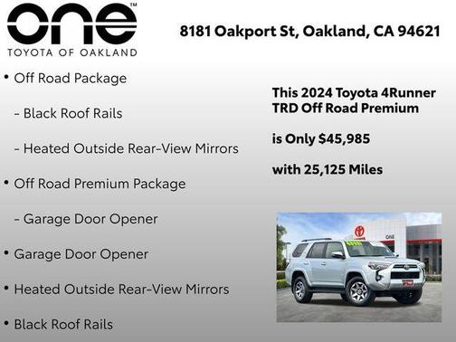 2024 Toyota 4Runner TRD Off Road Premium