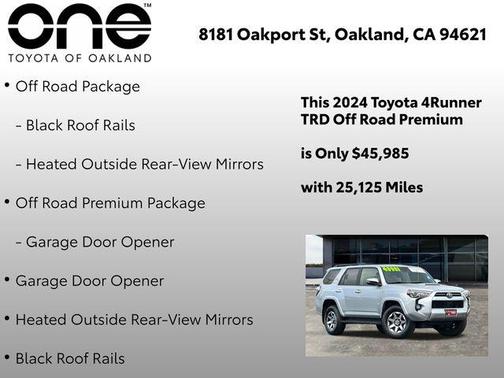 2024 Toyota 4Runner TRD Off Road Premium