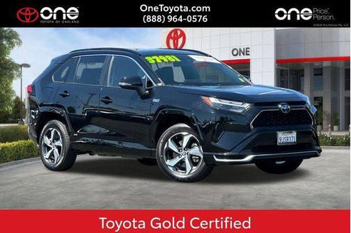 Midnight Black Metallic 2023 Toyota RAV4 Prime SE