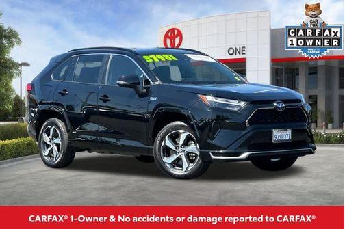 Midnight Black Metallic 2023 Toyota RAV4 Prime SE