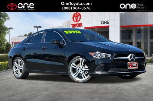 Black 2020 Mercedes-Benz CLA 250 Base