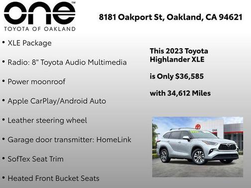 2023 Toyota Highlander XLE