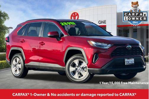 Ruby Flare Pearl 2022 Toyota RAV4 XLE