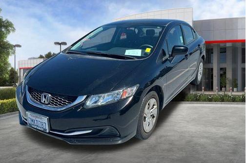 Crystal Black Pearl 2015 Honda Civic LX