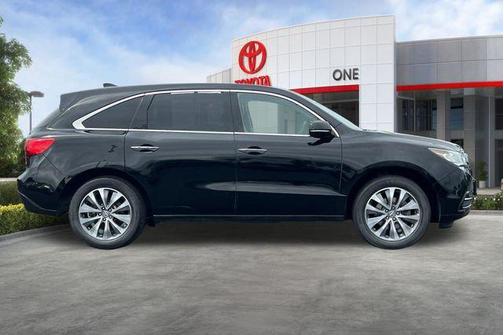 Crystal Black Pearl 2016 Acura MDX 3.5L