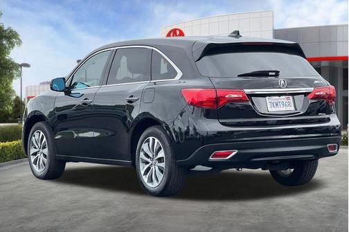 Crystal Black Pearl 2016 Acura MDX 3.5L